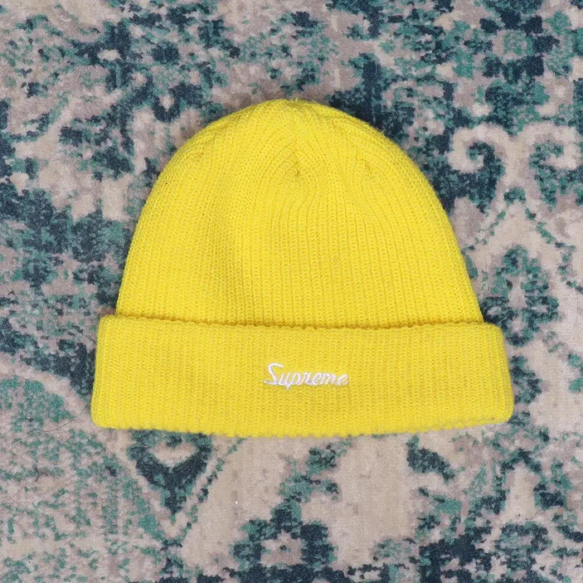 Supreme 슈프림 23FW 루즈 게이지 비니 엘로우